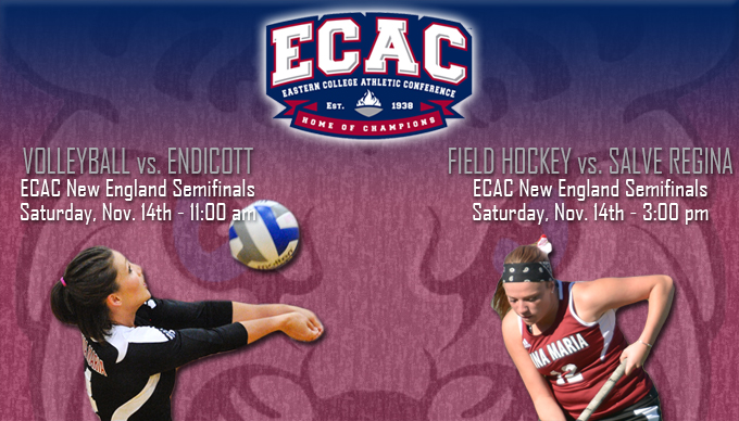 Field Hockey and Volleyball Qualify for ECAC New England Semifinals