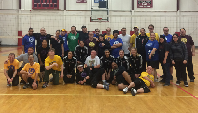 Volleyball Hosts Skills Clinic for Local Special Olympics Teams