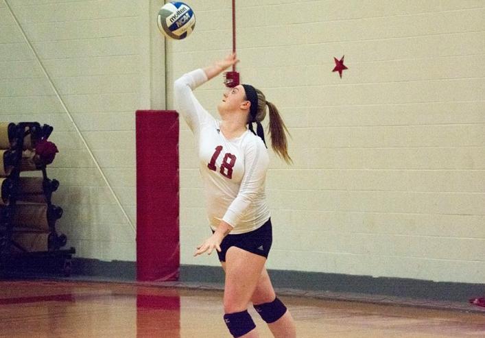 WOMEN’S VOLLEYBALL:  Simmons defeats Anna Maria for seventh straight win