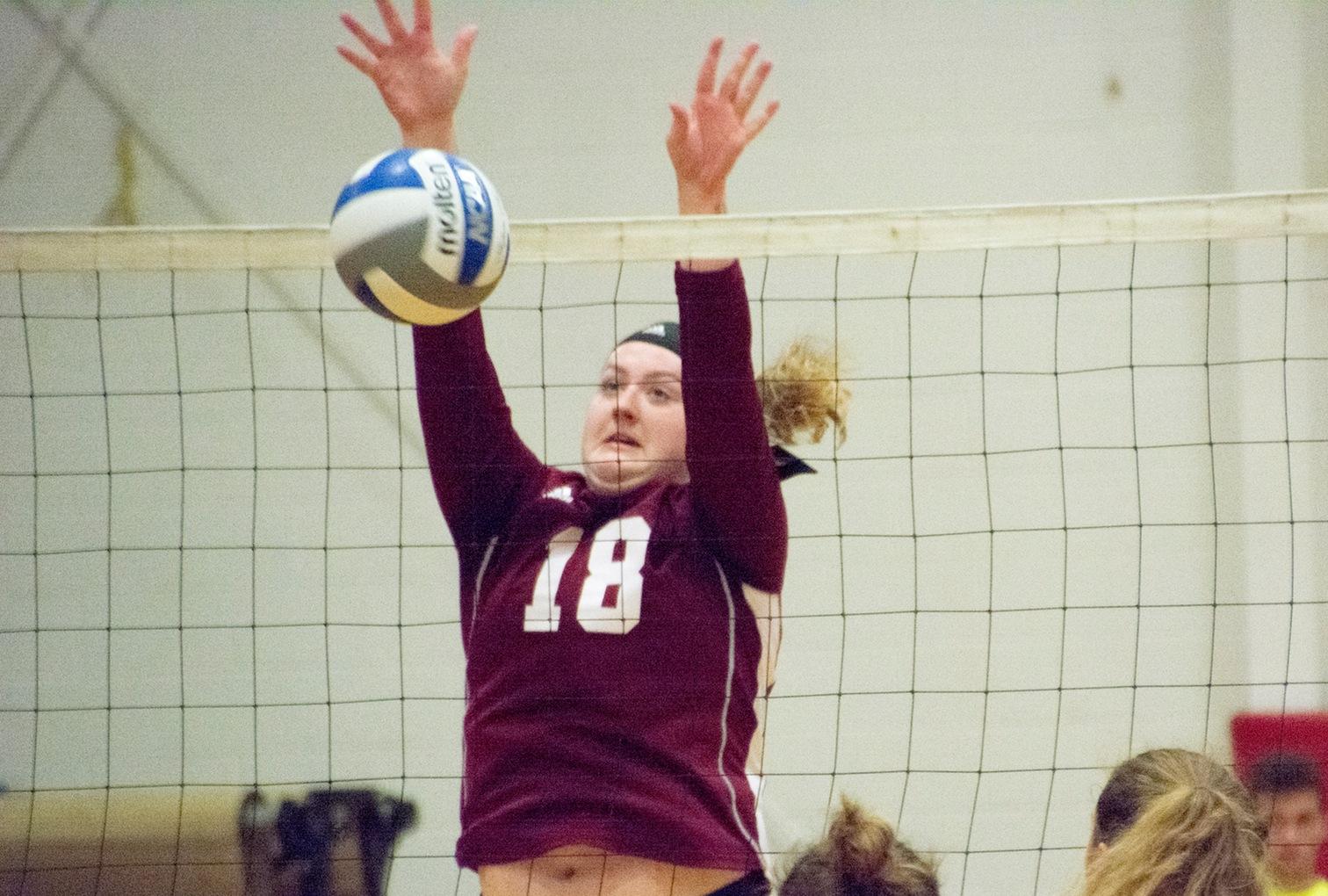 WOMEN’S VOLLEYBALL: Anna Maria drops GNAC matches to Lasell, Norwich